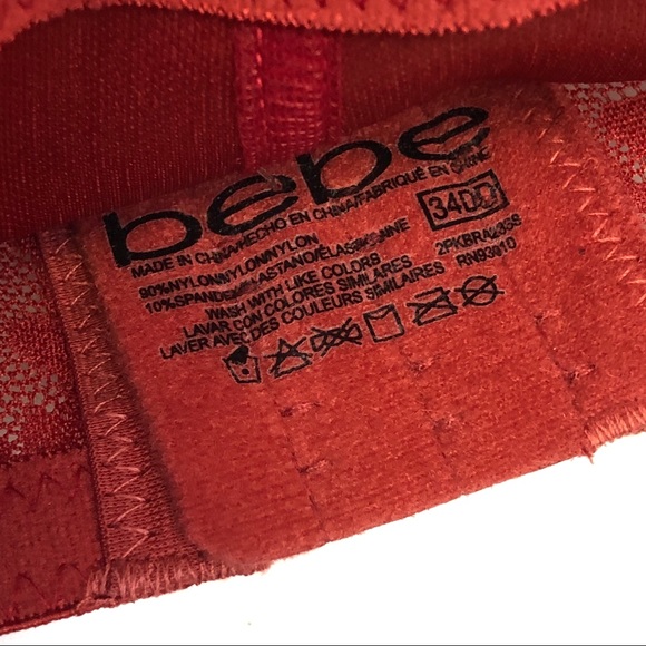 Bebe NWOT 34DD Bra - Picture 4 of 6